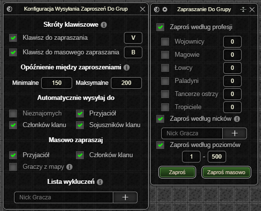 Okna Dodatku